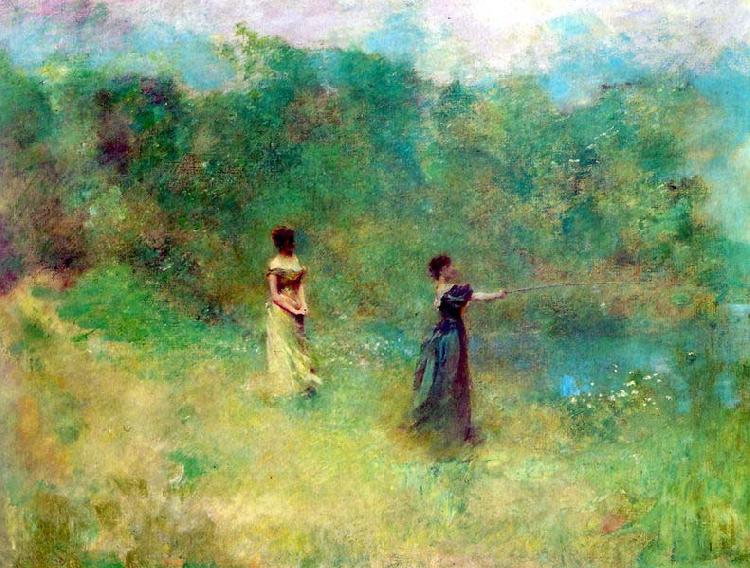 Thomas Dewing Summer oil painting picture